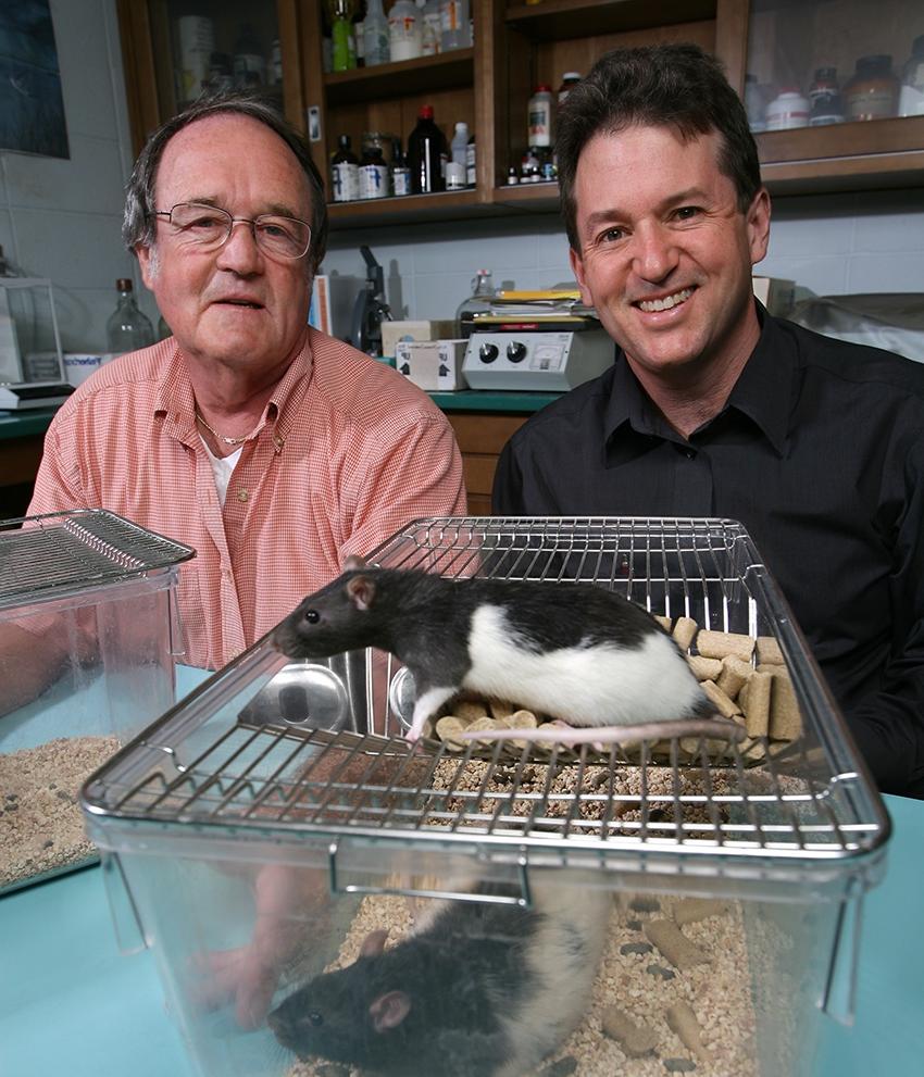 neuroscience researchers in University Animal Facility